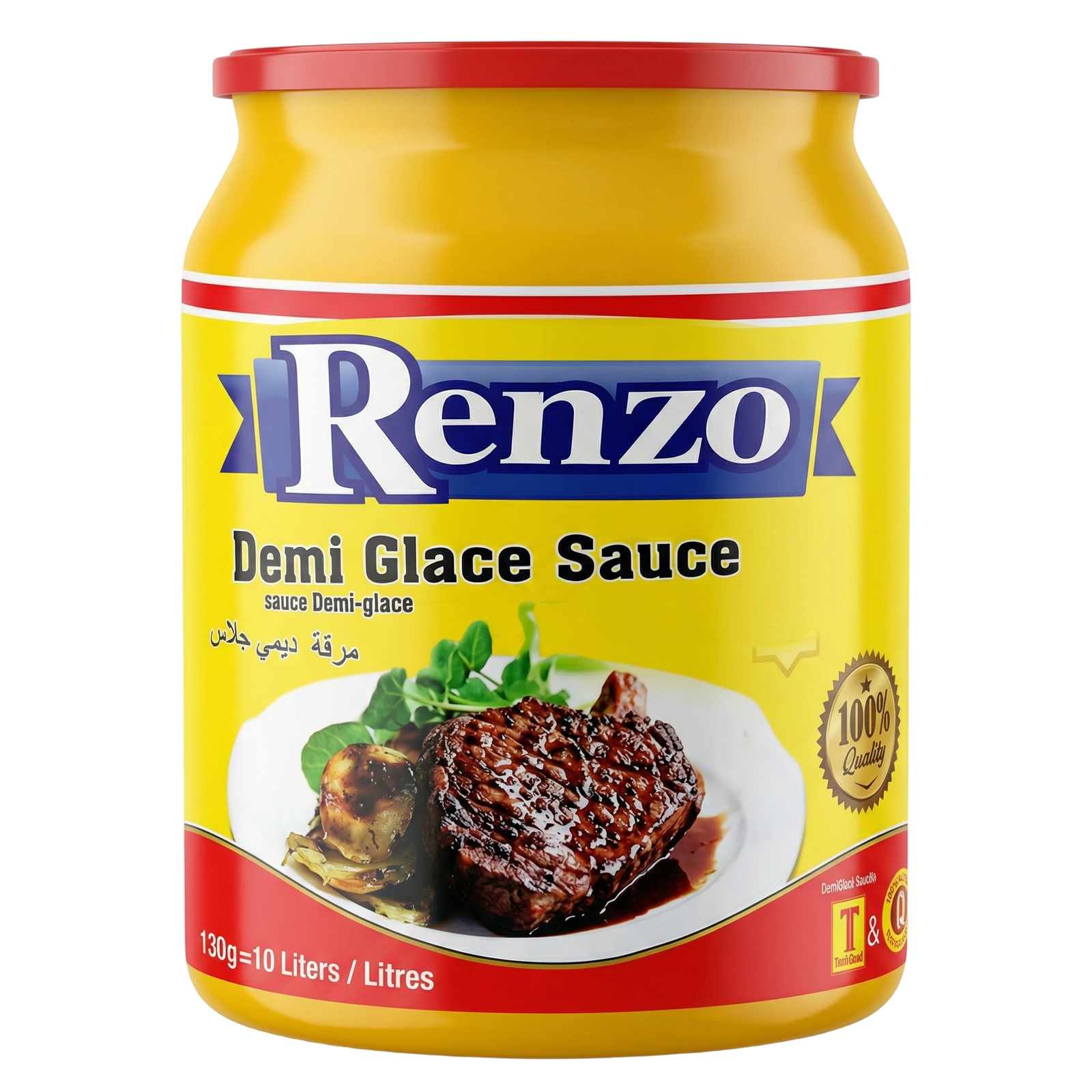 بودرة صلصة ديمي غلاس من رينزو